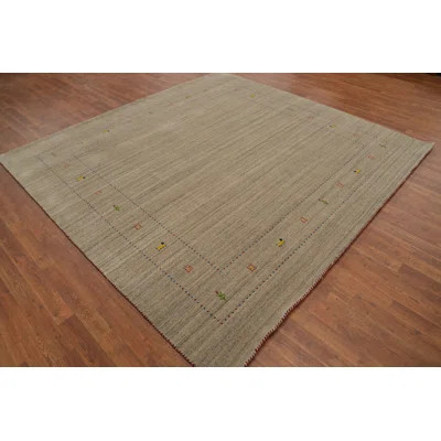 Camel Tribal Oriental Square Area Rug 8x8 | Wayfair North America