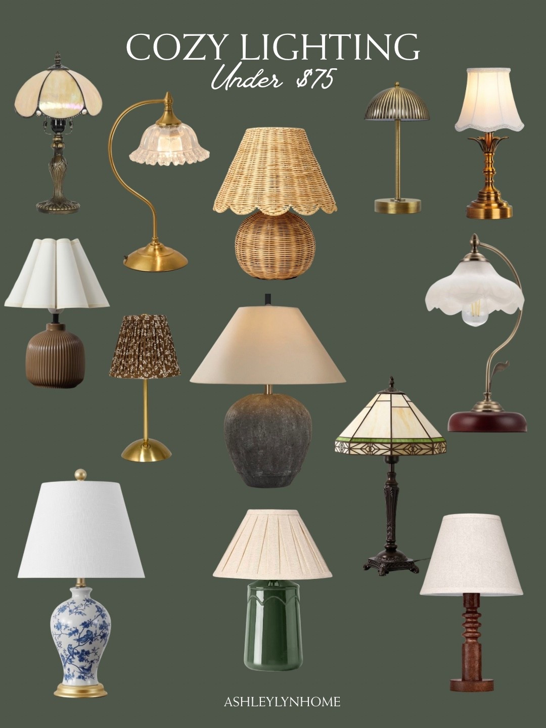 A lamp can make a whole room feel so much cozier. These finds are all under $75. Tap below to shop!

#LTKHome