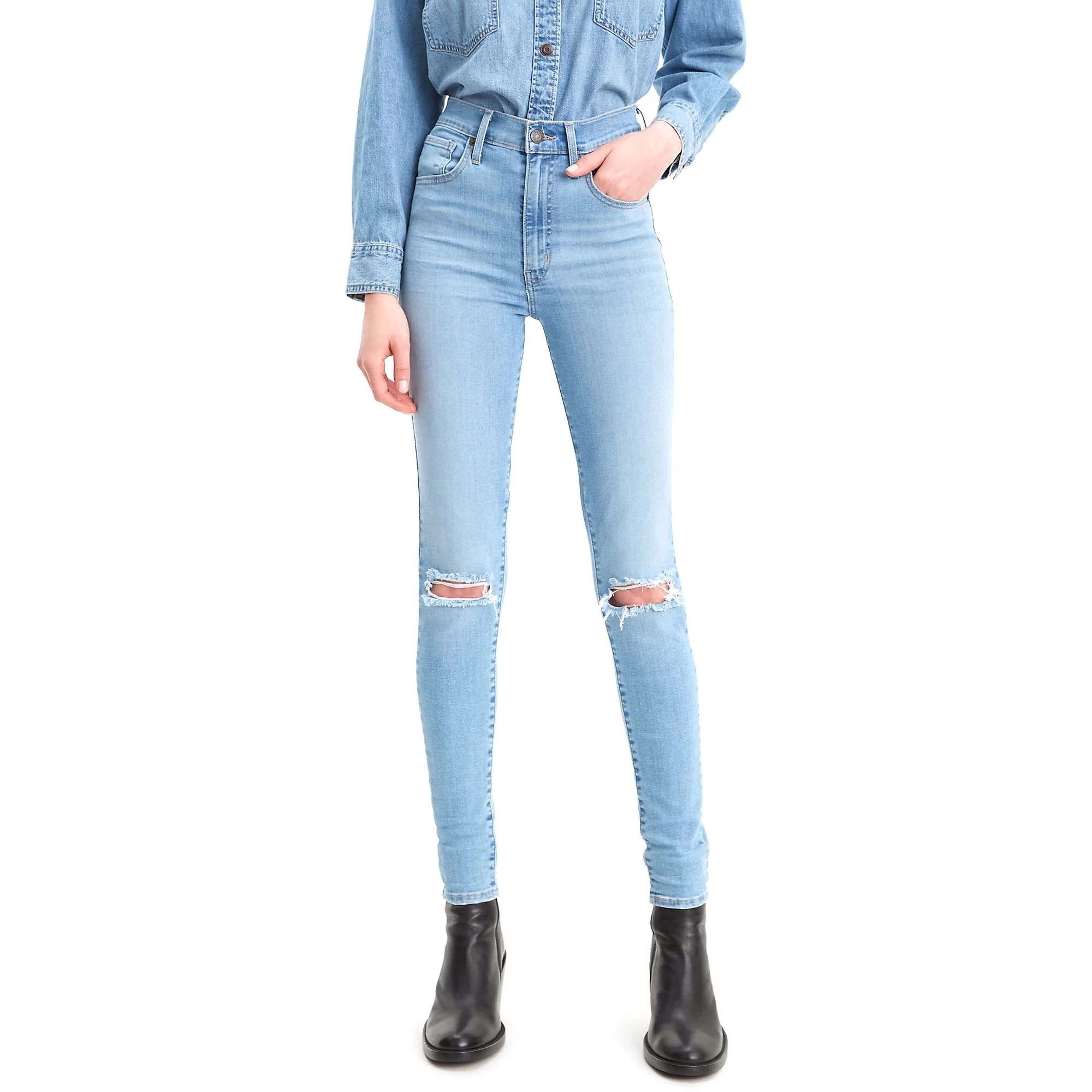 Levi’s Women's Mile High Rise Super Skinny Jeans | Walmart (US)