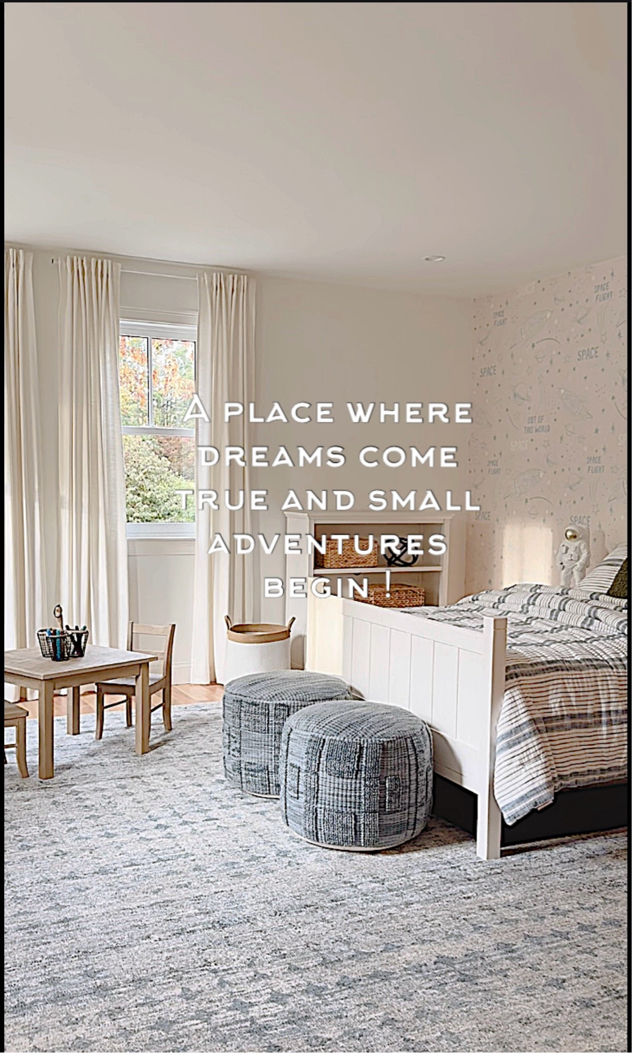 Oh, how much I yearn to relive my childhood! Did you know that when I was just 12 years old, my parents entrusted me with the task of designing my own room? I vividly recall incorporating a striped wallpaper and requesting that a radiator cover be built with built-in shelves on either side for my books and picture frames. The result was a room that turned out to be quite cool and stylish. 😄

#LTKHome #LTKStyleTip #LTKKids