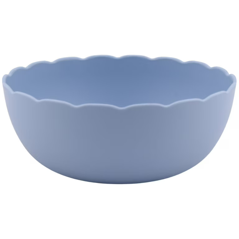 Mainstays 38-Ounce Round Plastic Bowl, Blue - Walmart.com | Walmart (US)