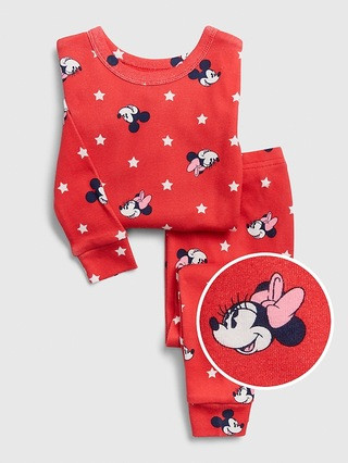 babyGap &#124 Disney Mickey and Minnie Mouse PJ Set | Gap (US)