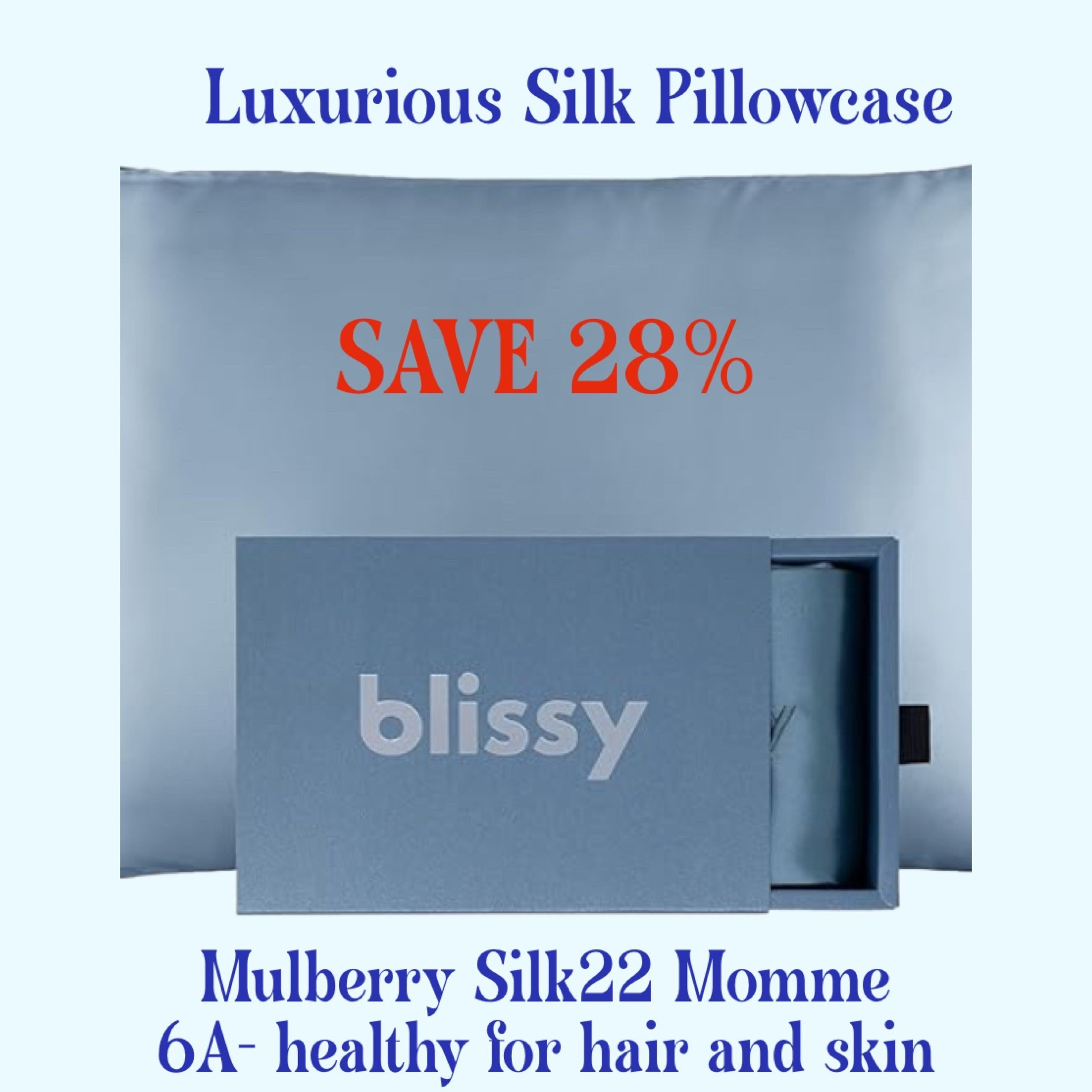 The best quality silk pillowcase comes in many colors- healthier hair , less bacteria for your skinn

#LTKCyberWeek #LTKselfcare #LTKSaleAlert