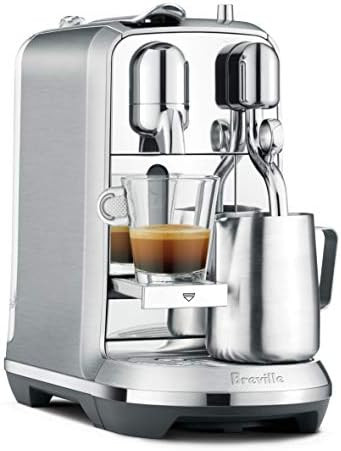 Nespresso BNE800BSS Creatista Plus Espresso Machine by Breville, Brushed Stainless Steel | Amazon (US)