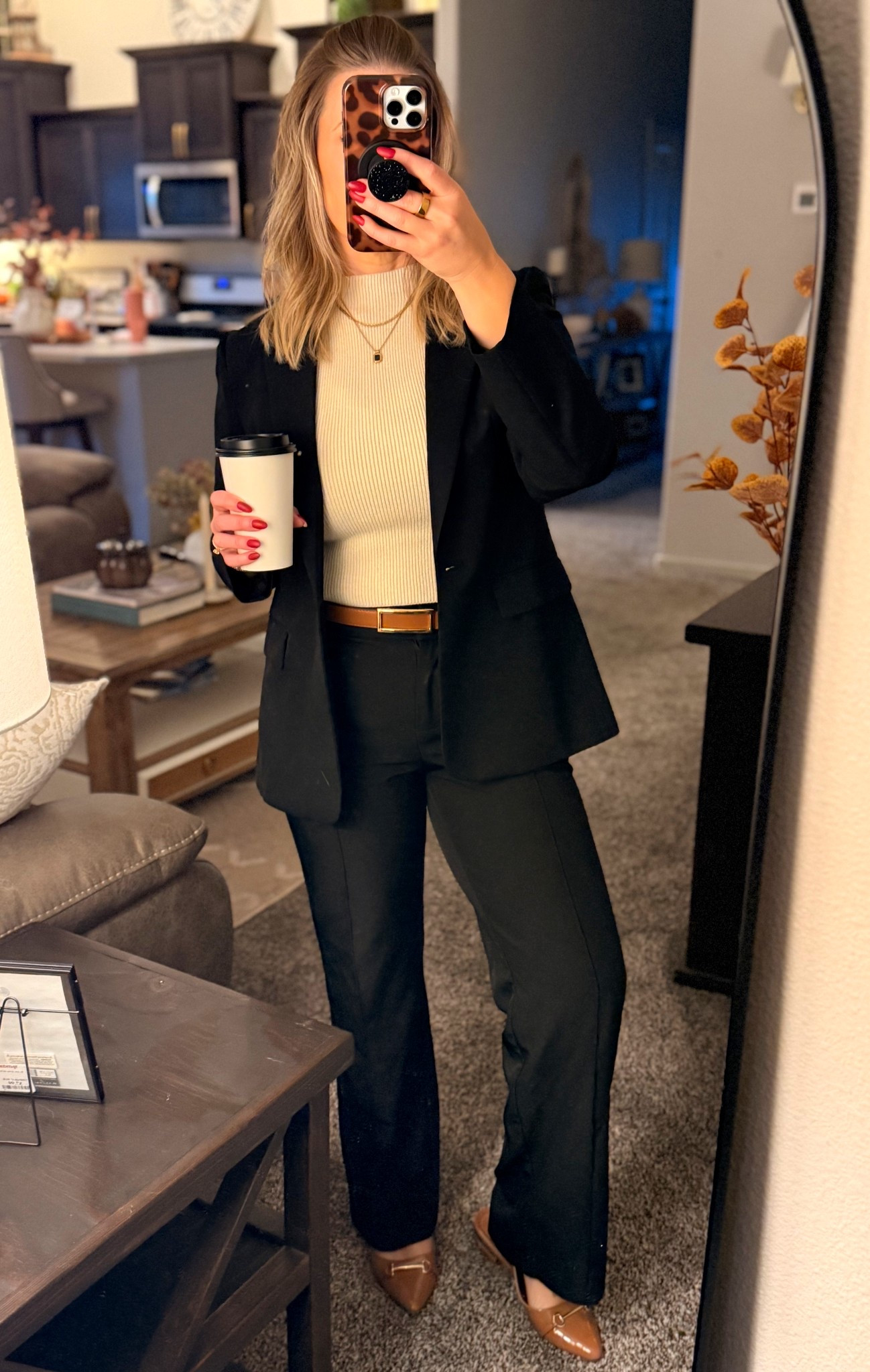 A blazer paired with wide leg trousers is one of my favorite, and most comfortable office outfits. #officeoutfit #workwear #blazerr

#LTKWorkwear #LTKStyleTip #LTKMidsize