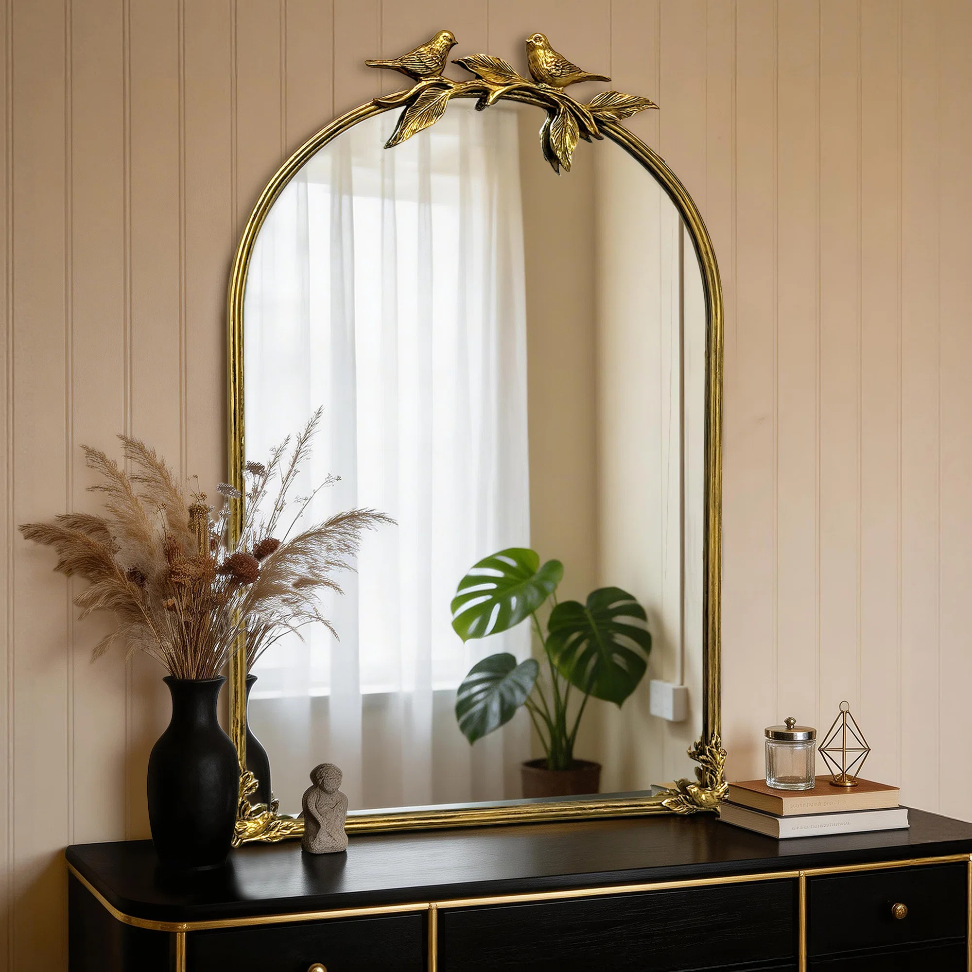 Arch Metal Wall Mirror | Wayfair North America