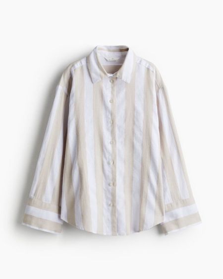 Striped linen shirt and shorts matching set 

#LTKstyletip #LTKfindsunder50 #LTKSeasonal