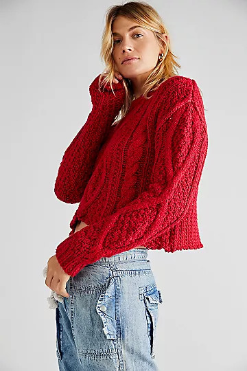Cutting Edge Cable Pullover | Free People (Global - UK&FR Excluded)