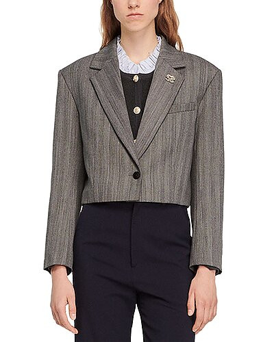 Wool-Blend Blazer | Gilt & Gilt City
