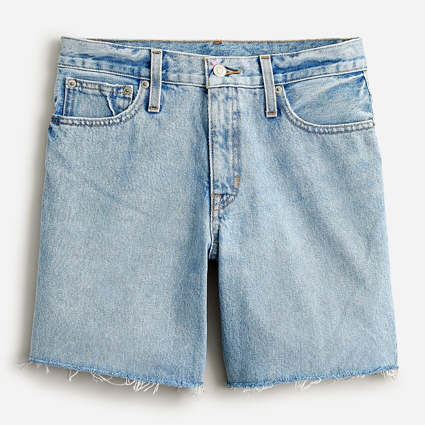 Mid-length denim short in Dandelion wash | J. Crew US