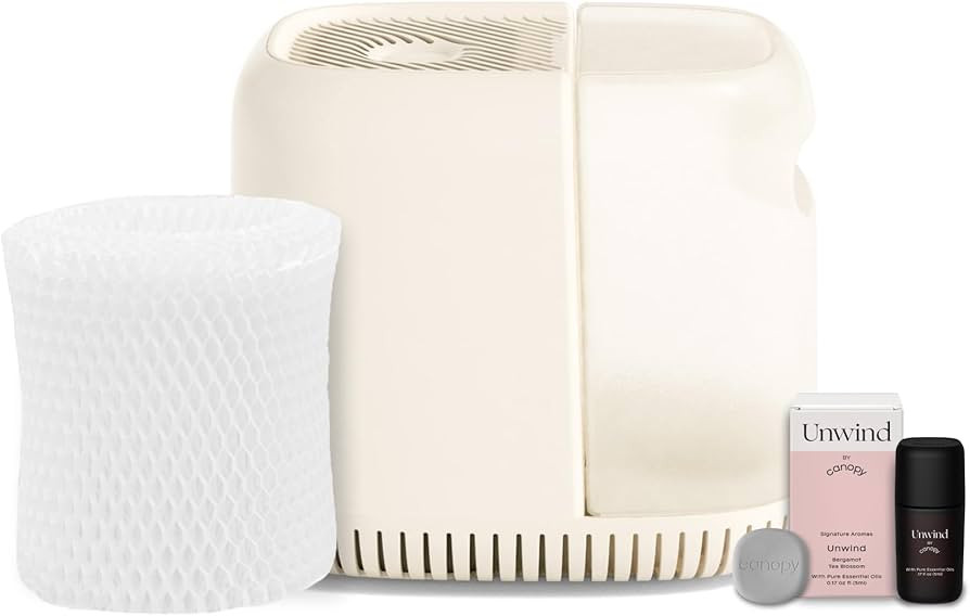 Amazon.com: Bedside Humidifier, Cream Humidifier, 36 HR Run Time, 2.5L Capacity - Humidifier, Fil... | Amazon (US)