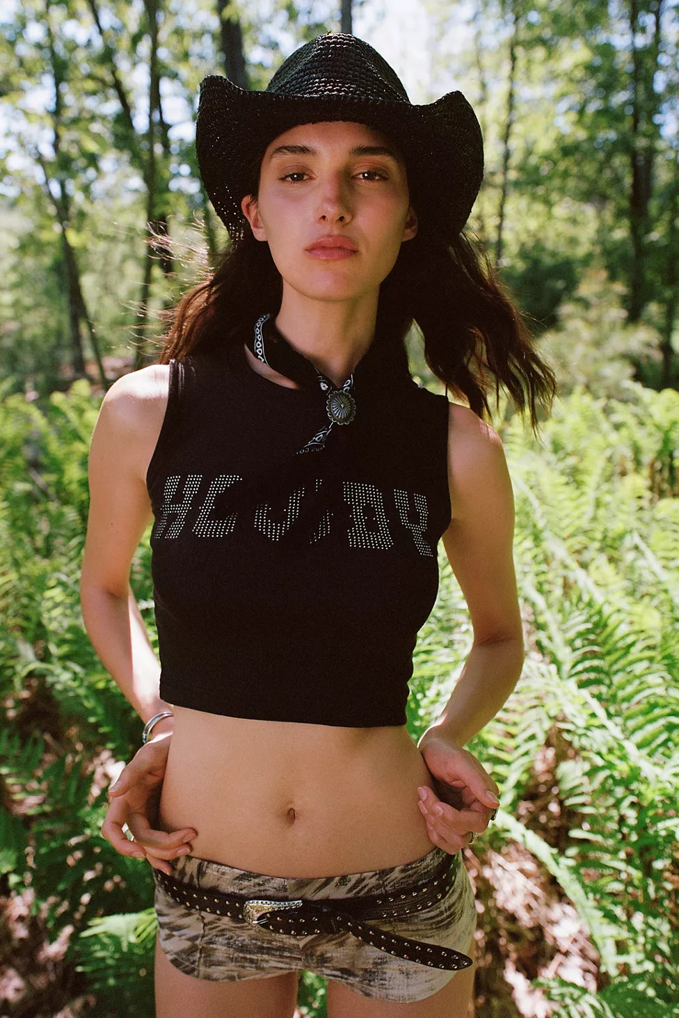 UO Devon Howdy Cutout Tank Top | Urban Outfitters (US and RoW)