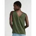 Scoop Women’s Satin Tank Top, Sizes XS-XXL | Walmart (US)