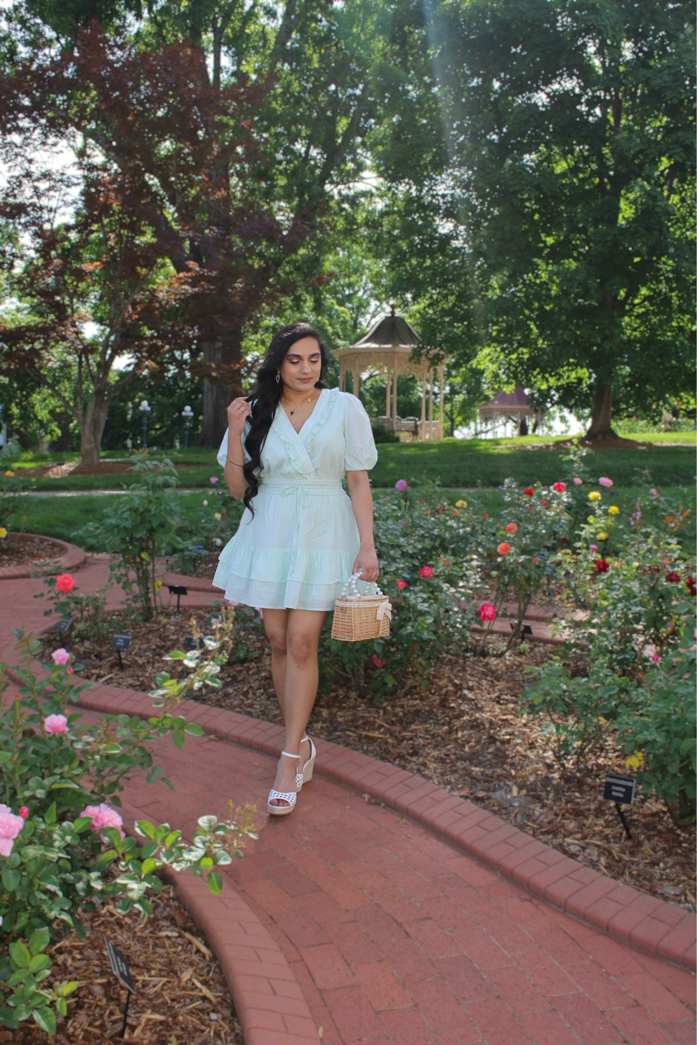 • {Pista} De Résistance 💚🤍 •

This darling pistachio green dress is truly the standout of my spring wardrobe! 🌸 With subtle stripes, ruffle details, and puff sleeves, it’s the perfect soft feminine moment. It’s $34 and also comes in the prettiest light blue shade that I’ll be sharing later this week. 💕

spring dresses, spring fashion, spring outfits, spring styles, puff sleeve dress, ruffle dress, striped dress, Walmart dresses, pistachio mint dress, espadrille wedges, rattan bag, rattan purse, wicker purse, wicker bag, straw purse, straw bag, charm necklace, pearl heart earrings

#LTKootd #LTKSeasonal #LTKSaleAlert