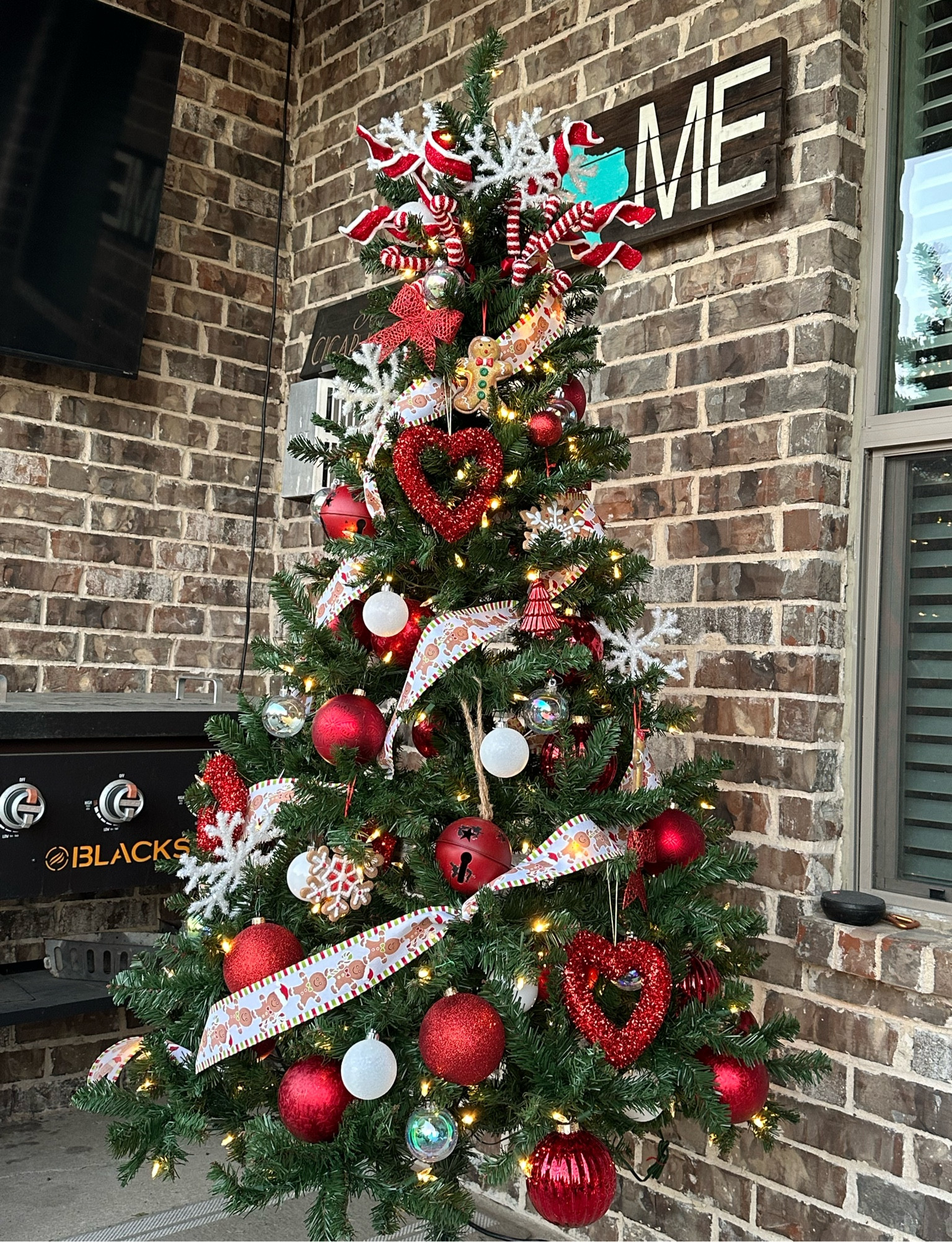 Slightly obsessed with tree #5 in our house which lives on the patio. If you still have ornaments, you ain’t done!! 😂 I may still have enough for one more tree, though not sure I have the room 😂🤦🏼‍♀️ This tree was delivered to my house in under an hour using Walmart +, and was only $39.99!! It is 6’, pre-lit with white and multicolored lights. I will probably still add to it, but here’s to Christmas on the patio! 🍻

#LTKFindsUnder50 #LTKHoliday #LTKHome