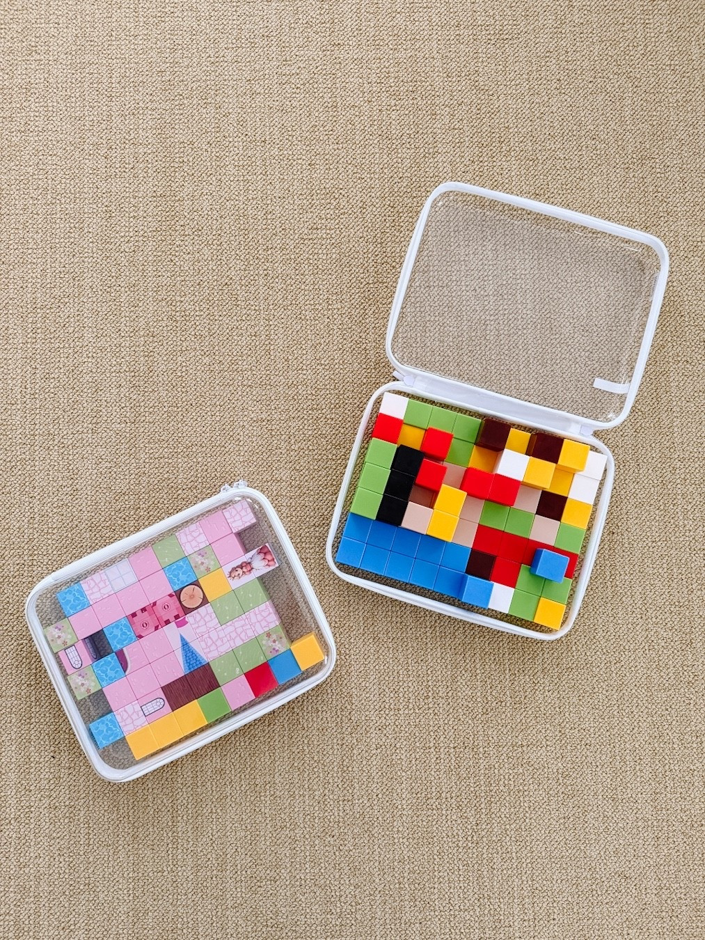 The best clear, zippered containers for easy toy storage and organization!  I use these for all the girls toys that have lots of small pieces. Also these magnetic puzzle cubes are a great screen-free, STEM and Montessori activity for your little ones.  My girls love these! 

toy storage, toy organization, home organization, playroom storage, playroom organization, kids room organization, analog hobbies, STEM toys, Montessori toys, screen free toys, toddler toys 

#LTKKids #LTKBaby #LTKmomlife