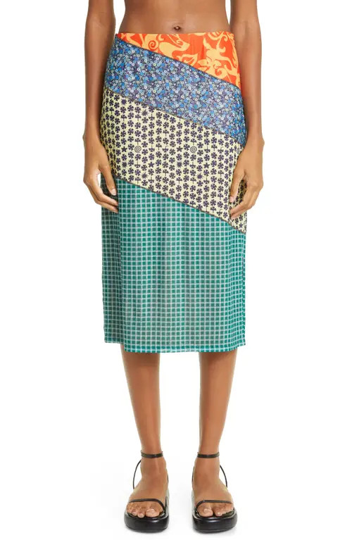 MIAOU Moni Midi Skirt in Sweet Legend at Nordstrom, Size X-Large | Nordstrom