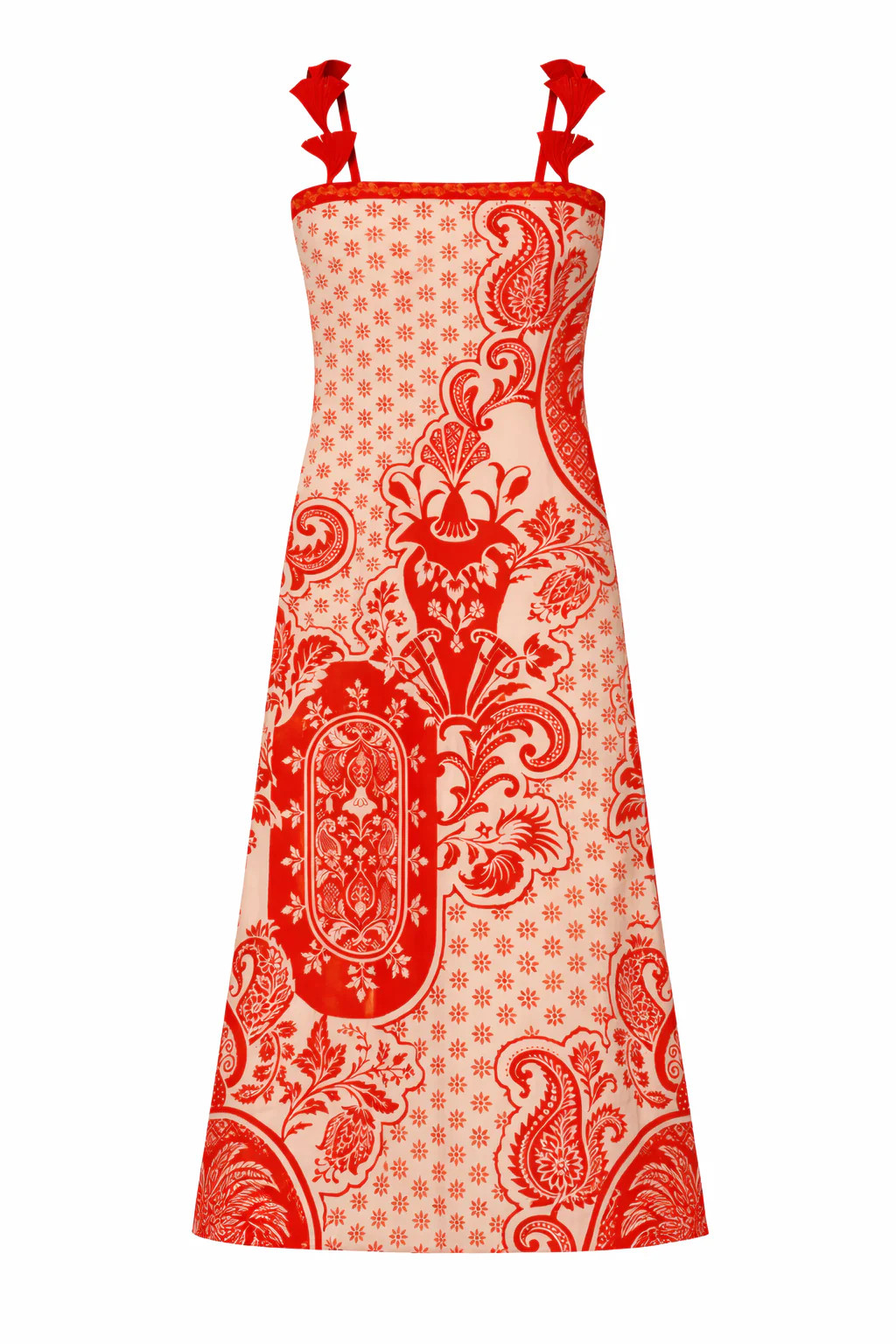 Raleigh Summer Punch Paisley Midi Dress | Anna Cate Collection