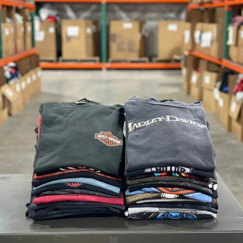 Vintage Wholesale Harley Davidson T-Shirts 10 Pack Mixed Sizes | Etsy (US)