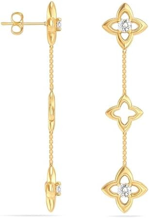 LeCalla 925 Sterling Silver Dangle Earring Lightweight Tassel Long Chain Drop Dangle Earrings for... | Amazon (US)