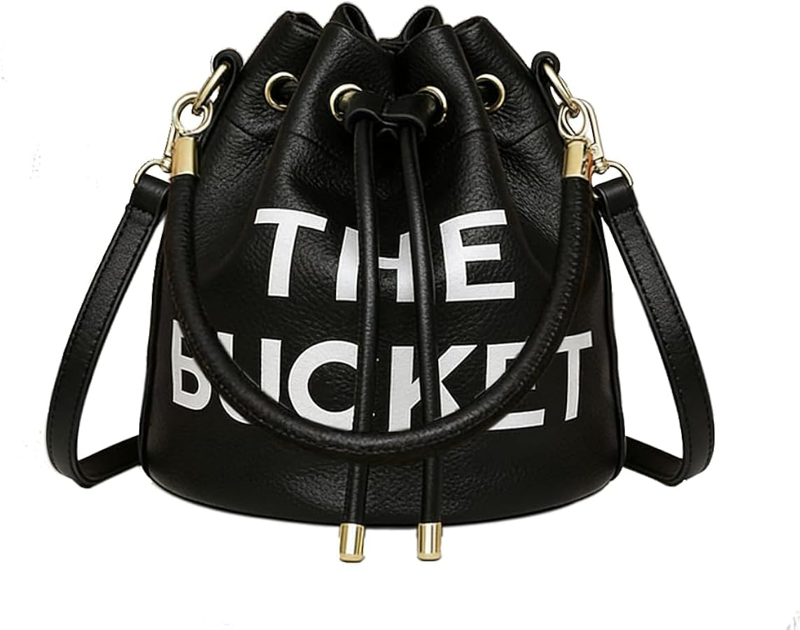 Bucket Bags and Purses For Women Small Drawstring Handbags Hobo Purse | Amazon (US)