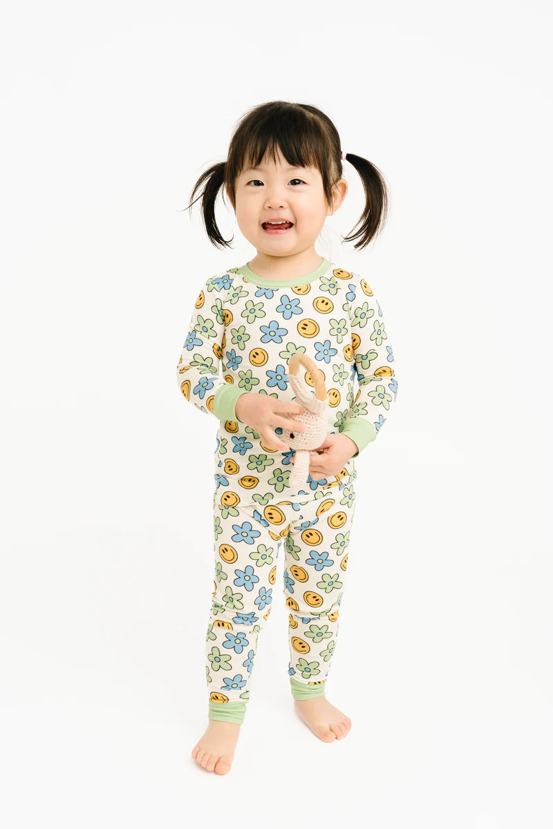 Happy Blooms Bamboo Set | Little One Shop Co