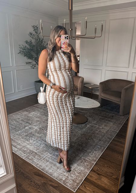 Summer date night outfit bumpfriendly at 32 weeks pregnant! I love this Amazon dress, it has great stretch so I can wear my pre pregnancy size! 



#LTKStyleTip #LTKSeasonal #LTKBump