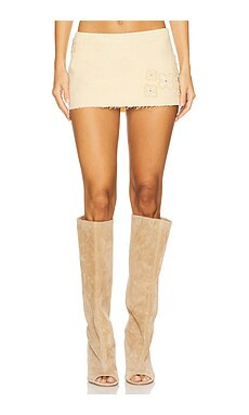I.AM.GIA Fauna Skort in Tan from Revolve.com | Revolve Clothing (Global)