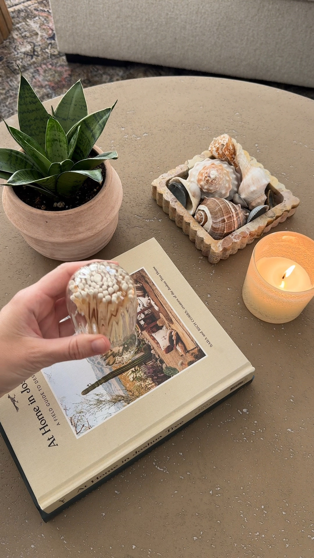 If your space feels a little off but you don’t want to spend a ton, these simple home decor swaps can instantly make your home feel more elevated, cohesive, and calm:
 
• Swap bright white towels → for sandy/beige tones for that soft, earthy depth
• Add a wicker or woven basket → to your faux plants for a more styled, organic look
• Hide your remote controls → in a decorative box (goodbye clutter)
• Ditch ugly lighters → and use pretty matches that double as decor
• Cover tissue boxes → with a rattan or wicker cover for a cleaner look
• Upgrade basic hand towels → to waffle towels for texture + that spa-like feel 

#LTKHome #LTKSaleAlert #LTKOver40