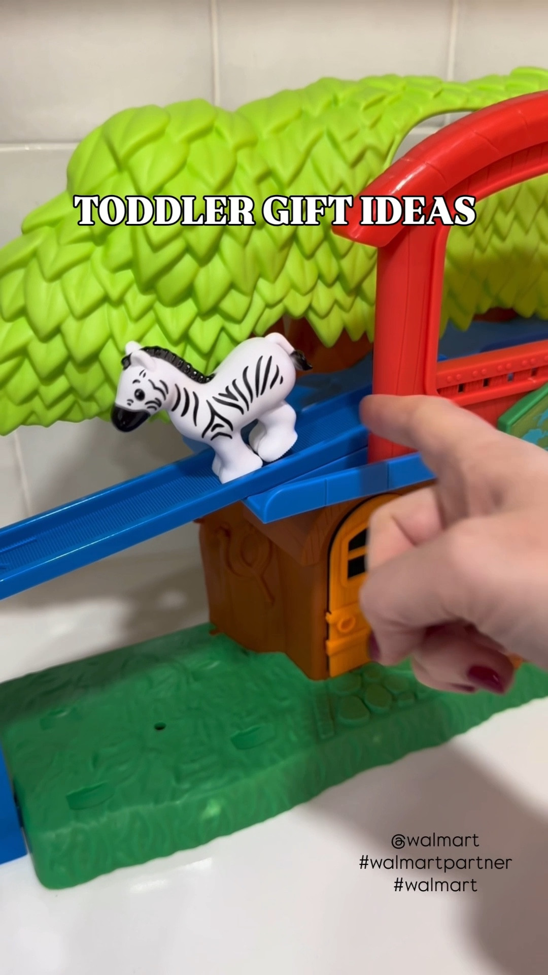 Toddler gift ideas on Walmart! 🙌🎉 The Walmart toy selection is so good! Here are some of my favorite gift ideas for toddlers! The walk & slide petting zoo & stackable balance beam are exclusive to Walmart! @walmart #walmartpartner #walmart 

#LTKGiftGuide #LTKKids #LTKBaby