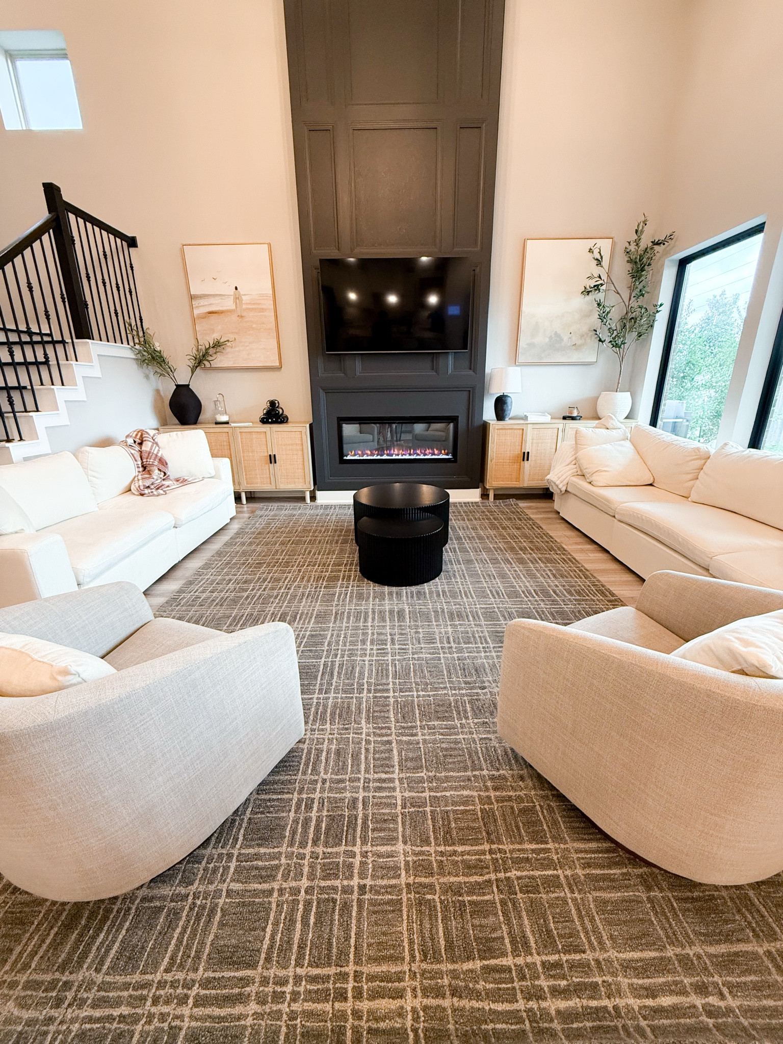 To say I’m obsessed with the new living room rug is an understatement!

#LTKHome #LTKSaleAlert