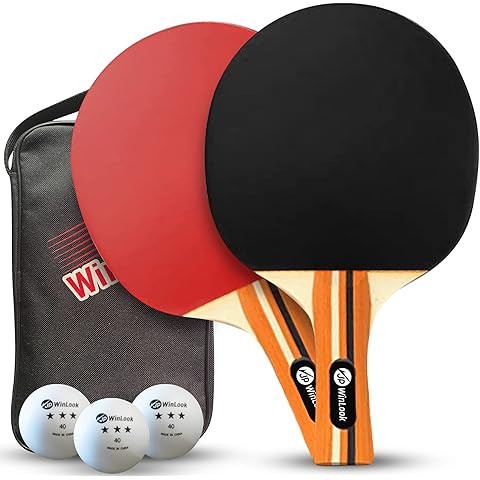 PRO SPIN All-in-One Ping Pong Set - Retractable Ping Pong Net for Any Table (72"), Ping Pong Padd... | Amazon (US)