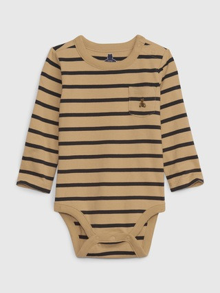 Baby 100% Organic Cotton Mix and Match Stripe Bodysuit | Gap (US)