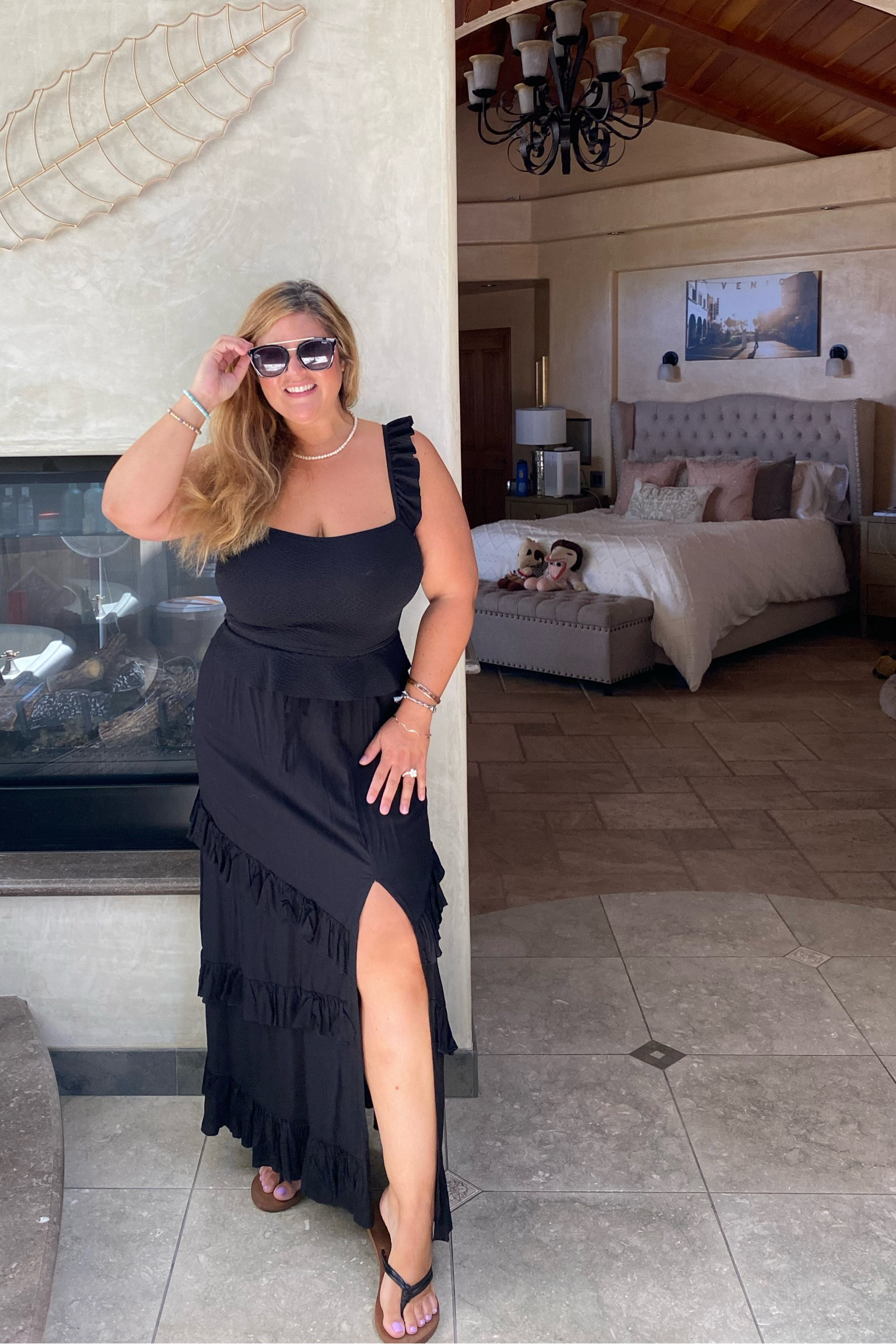 Heading out to Hurricane Harbor (our local water park) with the family today and this is the OOTD. The exact skirt is no longer available, but I found some similar ones for you on Amazon. The swimsuit is from SheIn and I’ve been wearing it all summer, great quality and very low price. Sunglasses are from Quay that my Pea 🫛 got me for my birthday 🥰. Happy Sunday everyone! #lifestyleswiththepeas #foryou #foryoupage #midsize #midsizeswim #midsizefashion #curvy #curvyswim #curvyfashion #shein #amazon #amazonfashion #quay #summerfashion #swimsuit #tankini #retrovibes

#LTKcurves #LTKmidsize #LTKtravel