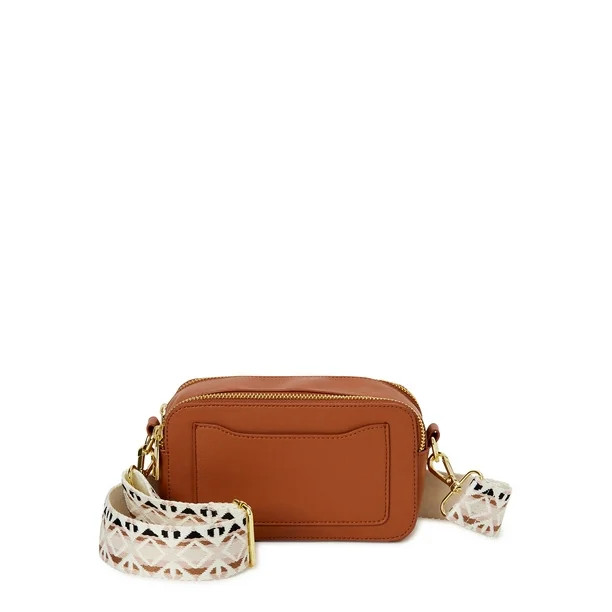 No Boundaries Bar Camera Crossbody Bag | Walmart (US)