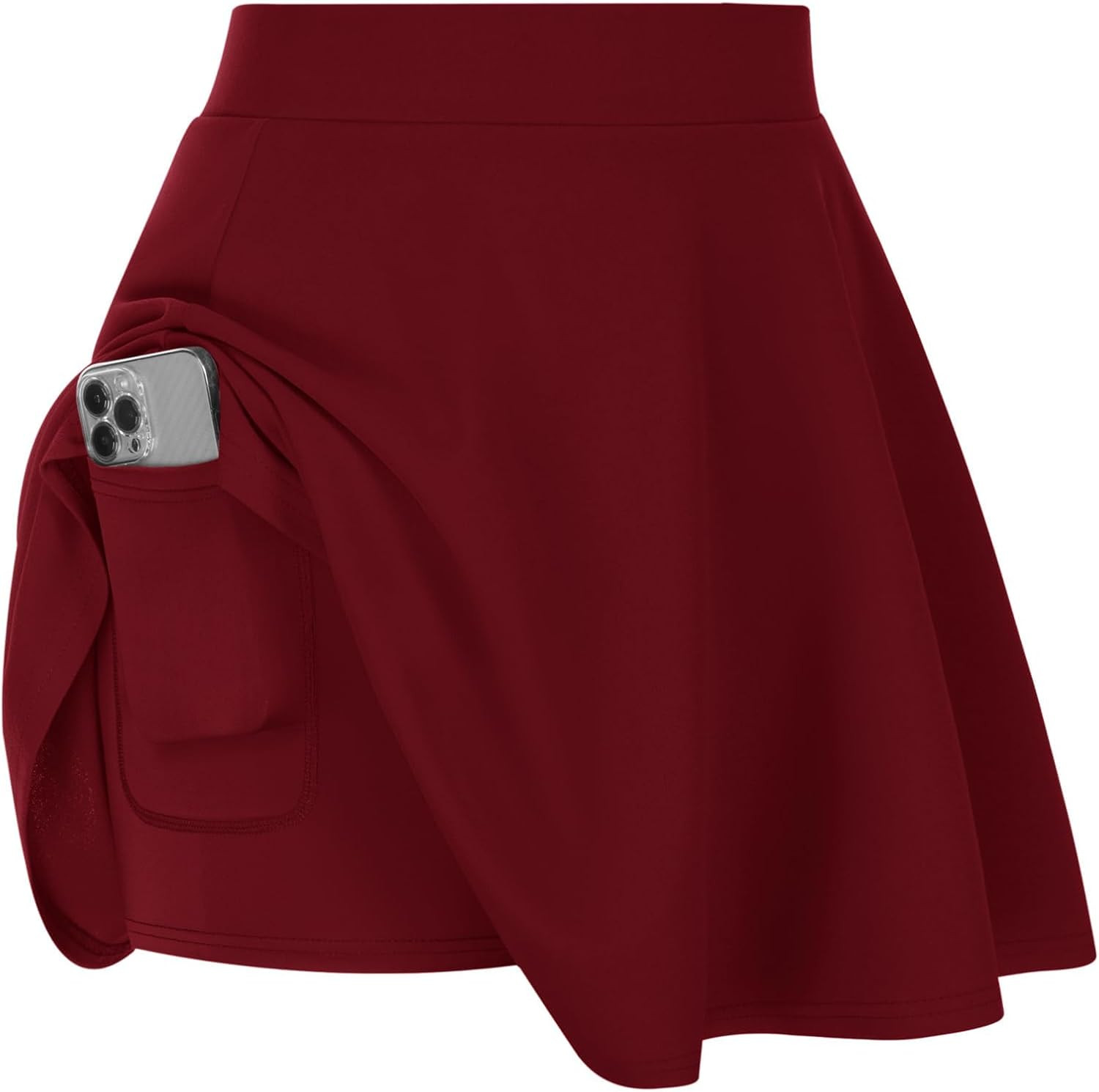 Hanna Nikole Women Plus Size Skater Skirt High Waist Flared Skorts | Amazon (US)