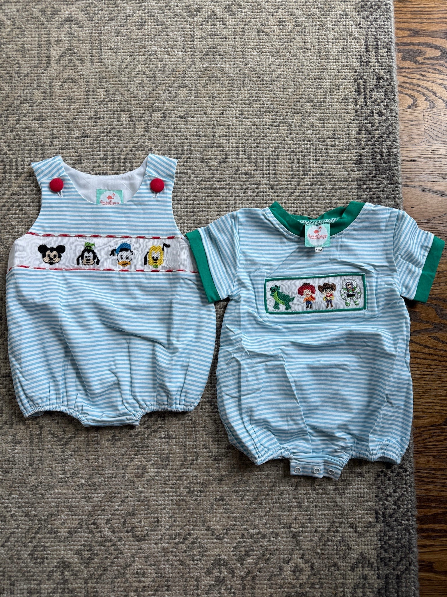 Still can’t get over how cute these rompers are from Smocked Flamingo!!🦩 

Smocked flamingo, rompers, character shop, Toy Story romper, Mickey romper, Mickey Mouse, Toy Story, boys clothing, toddler boy clothing, baby boy clothing, Boy mom, Grace White

#LTKStyleTip #LTKFindsUnder50 #LTKBaby