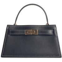 Tory Burch 'Petite Lee Radziwill' Mini Bag In Black Lear | Balardi (US & Canada)