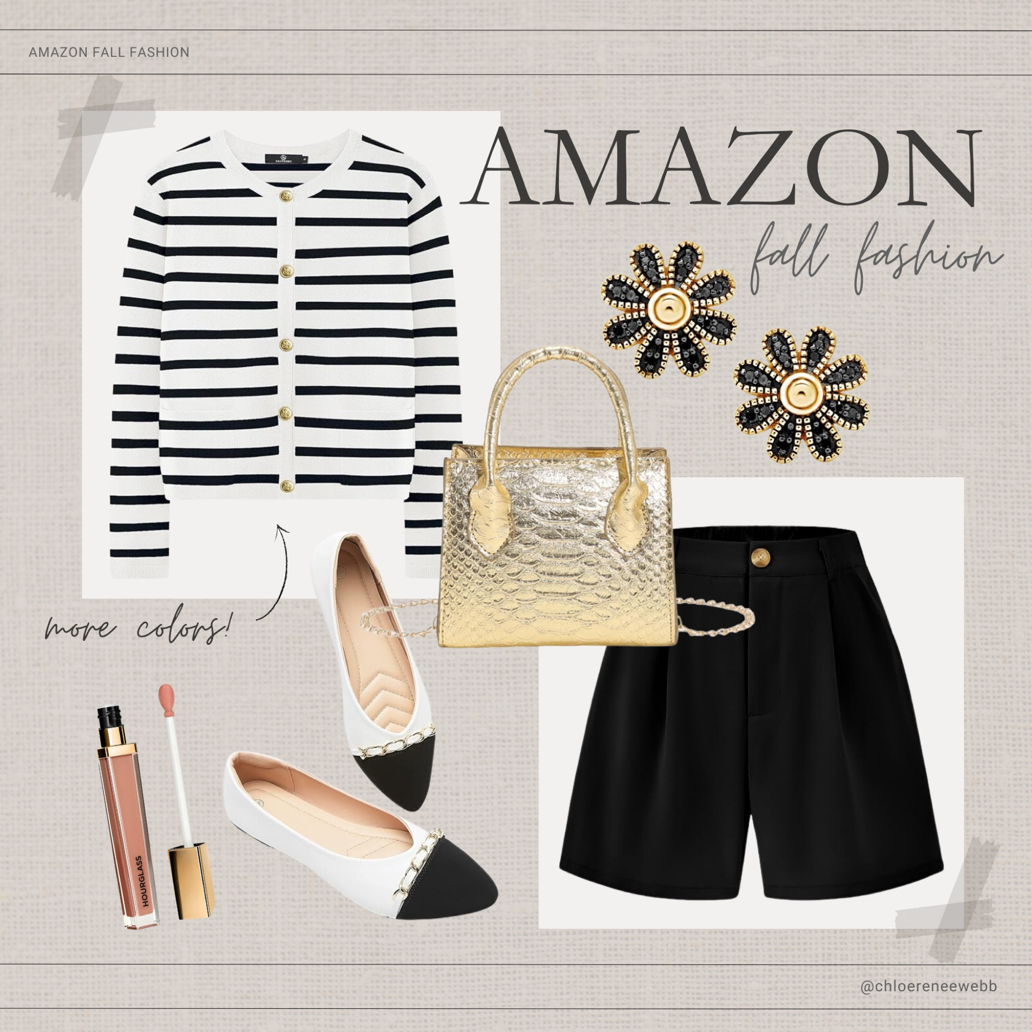 trendy fall fashion 2024, chic mom outfits, nursing-friendly fashion, elevated style, affordable fashion finds, Amazon fashion deals, striped button front cardigan, black trouser shorts, gold accessories, stylish fall looks, young mom style, nursing mom fashion, fall wardrobe essentials, Amazon style inspiration, sophisticated fall fashion, trendy and chic outfits, modern fall style, budget-friendly fashion, 2024 fashion trends, Amazon outfit ideas, fashionable nursing clothes, mom-friendly fashion, affordable chic style.