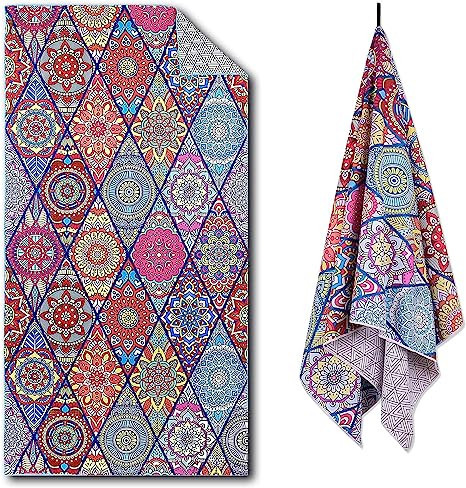 Microfiber Lightweight Thin Beach Towels for Adults and Kids– Compact Personalized Sand Free Sw... | Amazon (US)