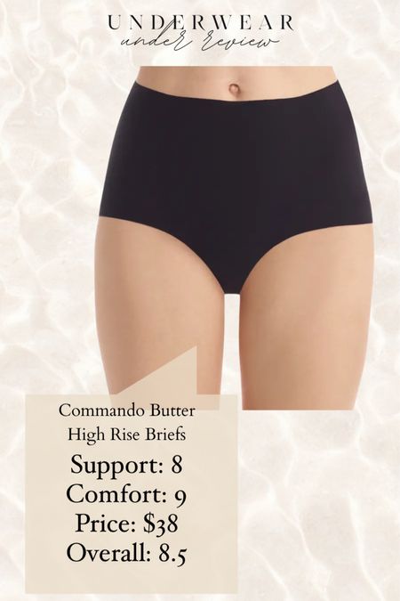 reviewing the commando butter high rise briefs today! lovvvvveeee them! don’t love the price but I think it’s worth it since they have all the qualities I’m looking for! 

#LTKmidsize #LTKfindsunder50