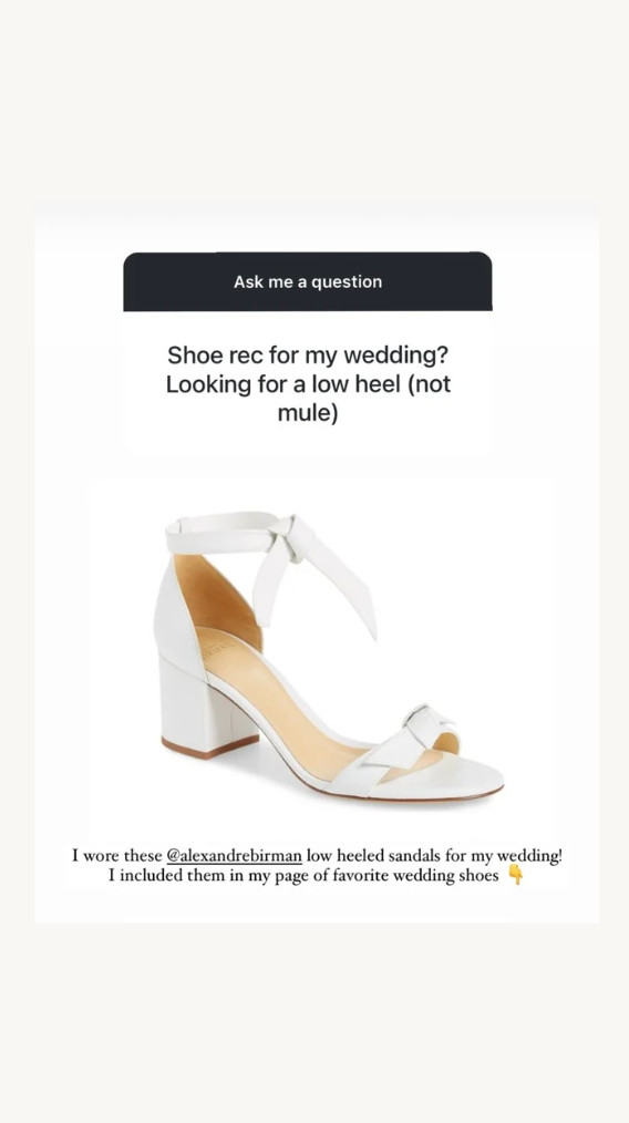 The best shoes I wore to my wedding  

 #LTKShoeCrush #LTKWedding