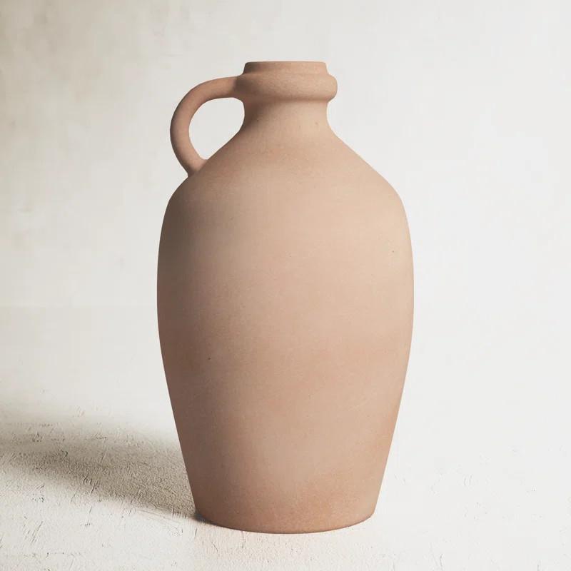 Wingrove Terracotta Table Vase | Wayfair North America