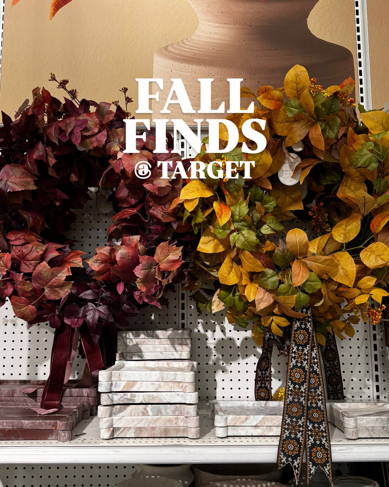 Found some great fall items at Target recently! #fall #fallfinds #target #targetfinds #recenttargetorder #fallattarget #homedecor #fallaccessories #fallshoes #autumn #autumndecor #lahat #slides #purse 

#LTKHome #LTKStyleTip #LTKSeasonal