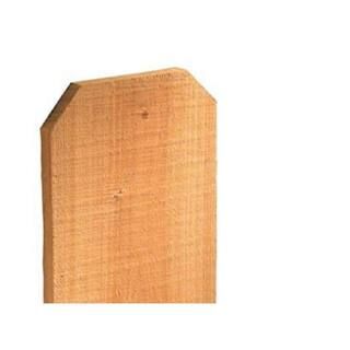 5/8 in. x 5-1/2 in. x 5 ft. Western Red Cedar Dog-Ear Fence Picket 21037-05 | The Home Depot