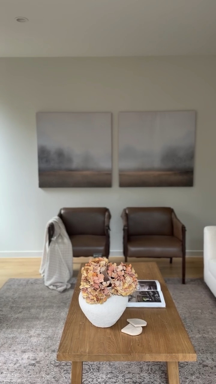 Obsessed with how these Walmart chairs elevate the entire room. Such a chic, designer look for less!

Chairs, accent chair, leather chair, Walmart home, living room design, loloi rug, neutral rug, living room rug