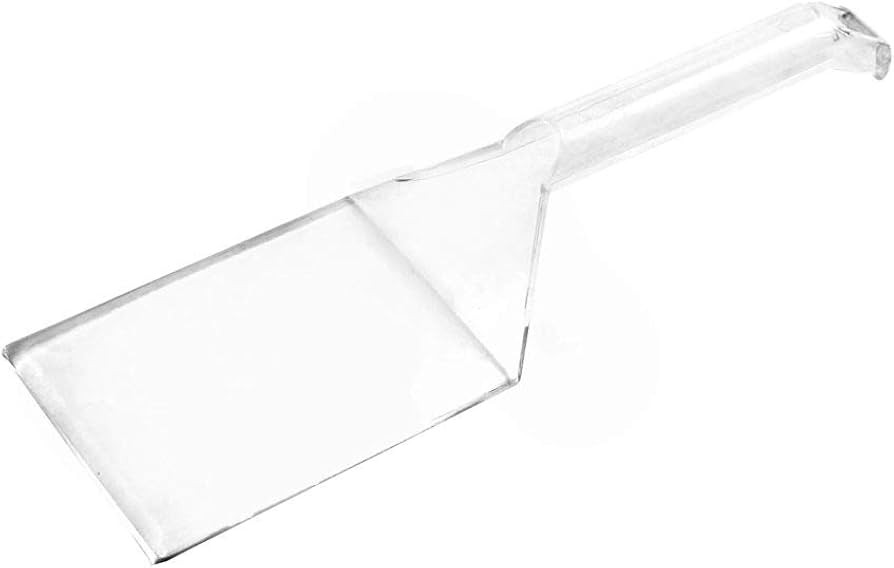 Clear Spatula (1 Count) - Premium Reusable Transparent Plastic Tableware, Perfect for Serving at ... | Amazon (US)