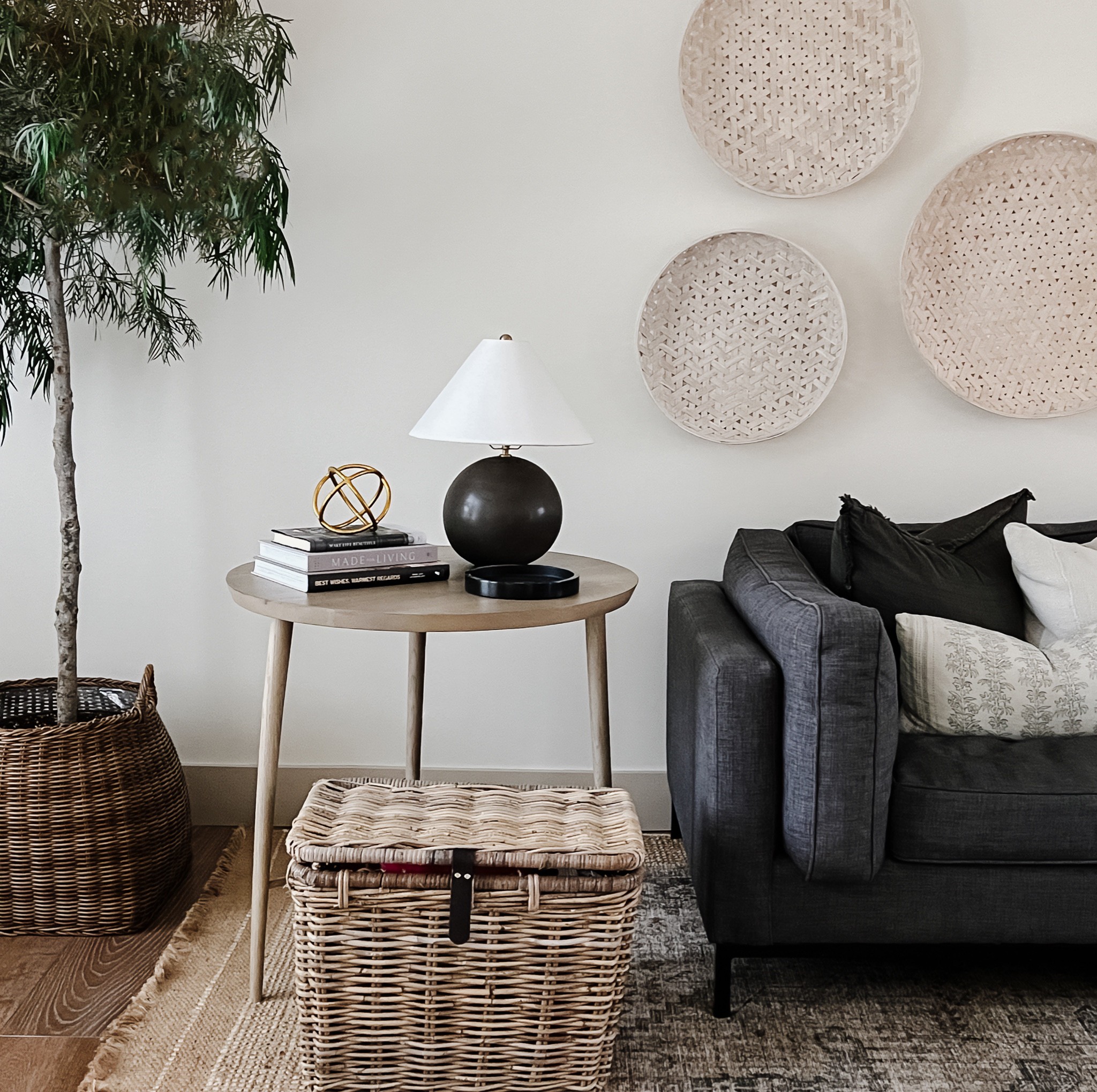 Neutral home decor by McGee & Co. 