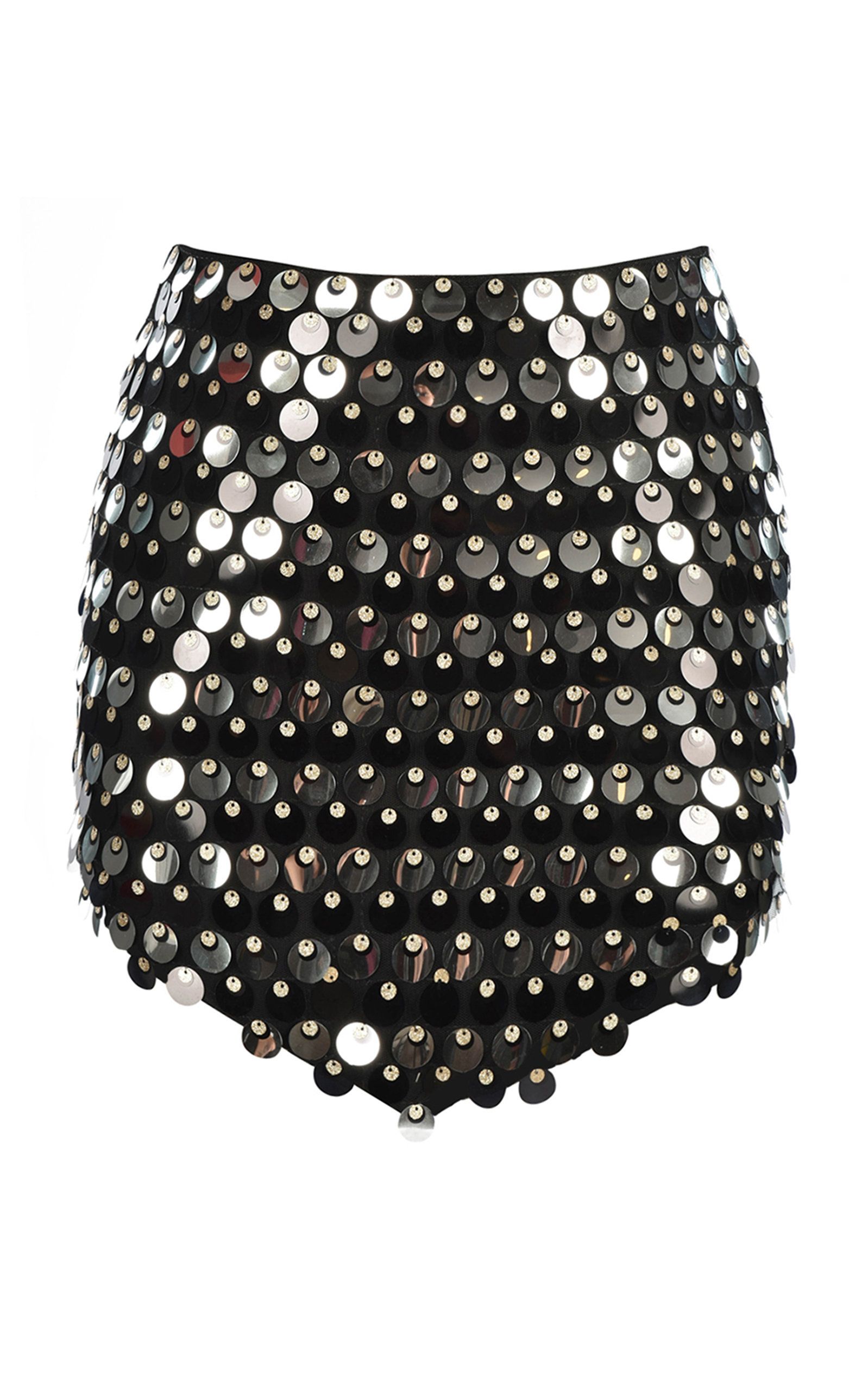 NEW ARRIVALS - Women's Night Rider Lily Sequin Mini Skirt - Black - FR 34 - Moda Operandi | Moda Operandi (Global)