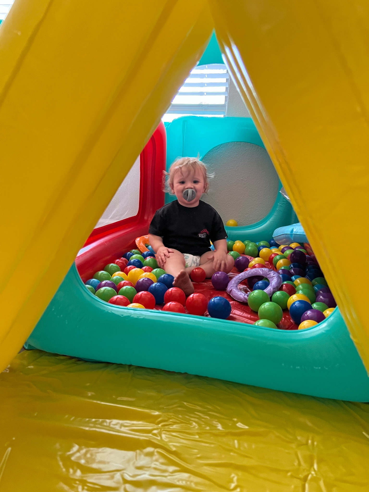 Our newest playroom addition! 💛 this ball put teaches colors & has two openings on each side. 


#LTKfamily #LTKunder100 #LTKkids